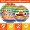 96 Pieces Fiesta Party Decorations Mexican Plates Tableware Set for Cinco De Mayo Party Decorations Supplies Mexican Themed Paper Dessert Plates Napkins Forks for 24 Guests Birthday Party Favors
